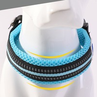 Nouveauté : Ensemble de collier et laisse pour chien de luxe, en nylon doux réfléchissant, design tendance, réglable, pour l'extérieur, vente en gros