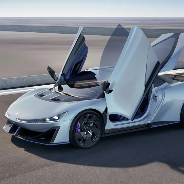 2024 RideverAIONハイパーSSREV車新しい純粋なエネルギー電気スーパースポーツカー2ドア2人乗り4WEVスポーツカー