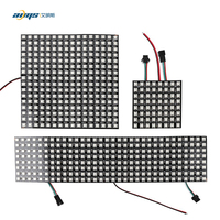 5V WS2812B 5050 RGB LED Pixel Panel 8x8 8x32 16x16 Flexibles Adressierbares Matrix-Digital-Display Programmierbar für Arduino DIY