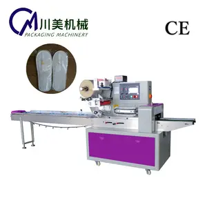 Automatic Horizontal commodity Packing Machine hotel disposable slipper Pillow Packing Machine