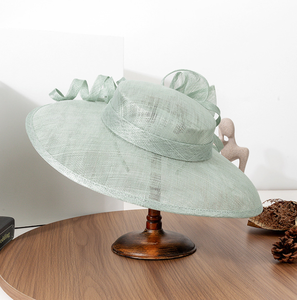 <span class=keywords><strong>Chapeau</strong></span> fascinateur A111 pour femmes, couvre-chef formel avec <span class=keywords><strong>plume</strong></span> pour <span class=keywords><strong>mariage</strong></span>, rétro et tendance, bandeau en sinamay - Product Image 4