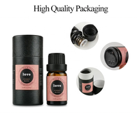 En stock 10 ml 100% Huile essentielle naturelle pure de Cananga Geranium Mélange énergisant Soutient l'OEM