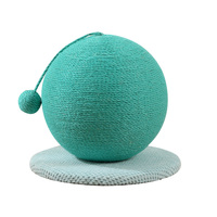 Griffoir pour chat en sisal écologique en gros, fabriqué avec des colorants sûrs et non toxiques, pour chats d'intérieur de petite et moyenne taille, toutes saisons