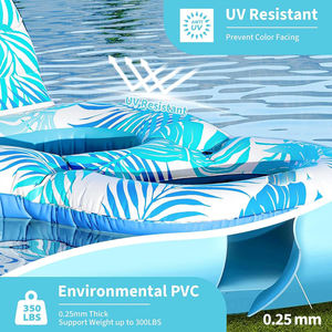 Flotadores de <span class=keywords><strong>piscina</strong></span> para adultos, silla inflable, tumbona, flotador con soporte para bebidas, <span class=keywords><strong>piscina</strong></span> de viaje, lago, natación, inflables, balsas flotantes de agua - Product Image 4