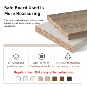 Cổ điển sang trọng Tủ hồ sơ cuốn sách lưu trữ MDF Hội Đồng Quản trị kế hoạch tập tin tủ khóa thanh Tủ hồ sơ với LED - Product Image 4