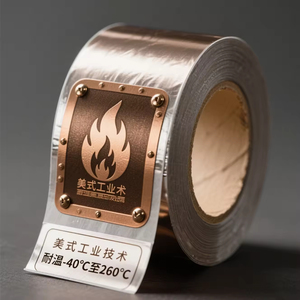 Etiquetas Industriales Resistentes a Altas Temperaturas, Etiquetas Impermeables, Impresión de Logotipo Personalizado, Etiquetas Adhesivas - Product Image 2