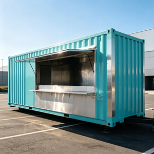 Contenedor de Envío Personalizado para Restaurante, Tienda de Comida Prefabricada, Cafetería Modular, Comedor Móvil, Casas Bar de Playa - Product Image 6