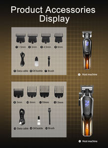 <span class=keywords><strong>Tondeuse</strong></span> à cheveux électrique sans fil pour <span class=keywords><strong>homme</strong></span> MRY 7500 tr/min, rechargeable par USB, 2000 mAh, kit de <span class=keywords><strong>tondeuse</strong></span> à cheveux haute vitesse pour barbier - Product Image 6