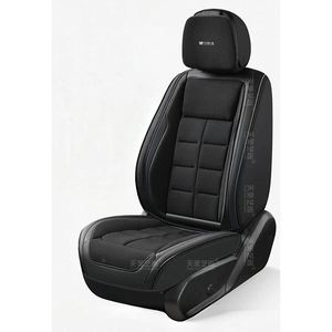Coussin de siège de voiture en cuir de luxe, ensemble complet, toutes saisons, universel, pour Highlander, CROWN, Rav 4, Harrier, Sienna - Product Image 3