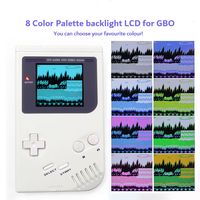 Écran LCD IPS Q5 laminé Hispeedido pour GB DMG, kit d'écran LCD rétroéclairé avec menu OSD intégré pour console Gameboy