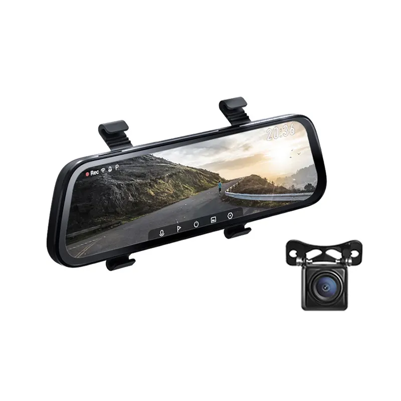 Hot Sale 70mai D07 Rearview 3d DNR Front and Rear Recording car mirror car camera dashcam record With WiFi
