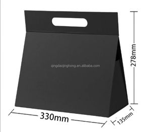 Scatola regalo magnetica di lusso di fascia alta per il cartone con Logo personalizzato di cosmetici con fodera in spugna piccola borsa di profumo per la spedizione - Product Image 2