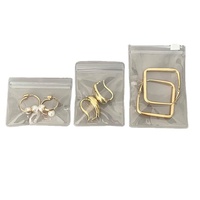 Sac Ziplock Personnalisé avec Logo, PVC Transparent, pour Bijoux, Cosmétiques, Boucles d'Oreilles, Colliers, Emballage, MOQ 100 Pièces pour Vêtements, Lunettes, Bagues, Rangement