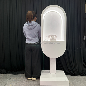 Nuovo Design SMS per Forniture per Feste, Decorazione Matrimoniale, Cabina Telefonica Unica in Metallo Bianco, Supporto per <span class=keywords><strong>Libro</strong></span> degli Ospiti Audio - Product Image 6