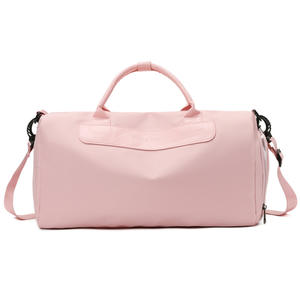 Bolsas de viaje premium ligeras de color rosa, bolsa de gimnasio y natación para mujer - Product Image 3