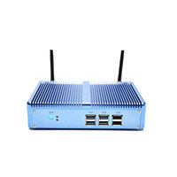 Mini Computadora de 7.ª Generación I3 con Windows 10, Precio de Fábrica, Carcasa de Aleación de Aluminio ITX Pequeña, Compatible con SSD/HDD, Garantía de 3 Años, OEM, Nueva
