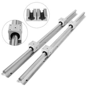 SBR25UU Linear Bearing Slide Unit Sliding Linear Bearing Linear Guide Rail 1200mm