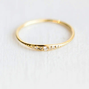 Anello dal Design Semplice per Dito Mignolo da Donna - Product Image 3
