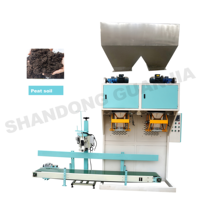 Machine d'emballage de sol Emballage de terre de tourbe 25KG 50kg Machine de remplissage d'ensachage d'emballage de pesage quantitatif