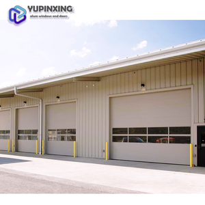 <span class=keywords><strong>Porte</strong></span> <span class=keywords><strong>de</strong></span> <span class=keywords><strong>garage</strong></span> automatique en verre pliable avec moteur, en fer à angle, avec joint en caoutchouc, Wifi, 12x10, accordéon - Product Image 1