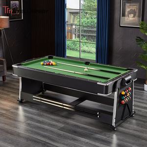 <span class=keywords><strong>Table</strong></span> de <span class=keywords><strong>jeux</strong></span> multifonctionnelle pliable STELLARWAY OEM 7 pieds 4-en-1 avec <span class=keywords><strong>billard</strong></span> et tennis de <span class=keywords><strong>table</strong></span>, modèle à succès pour le bureau - Product Image 1