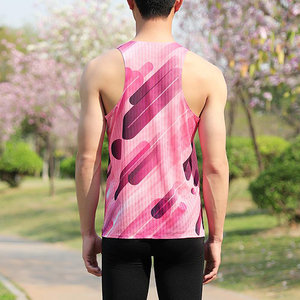 High Quality Custom <b>Mens</b> Plus Size Sports Fitness Workout <b>Singlets</b> Factory Price - Product Image 3