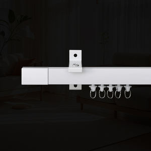 Sistema de Rieles para Cortinas Digitales Resistentes KYOK, Color Blanco, Montaje en Pared/Techo, Deslizamiento Silencioso, para Dormitorio, Baño y Hogar - Product Image 4