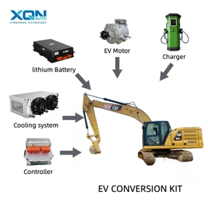 Kit de conversion électrique pour excavatrices Komatsu Hitachi SANY |   Rénovation et Électrification des Systèmes Diesel vers Électriques - Product Image 1