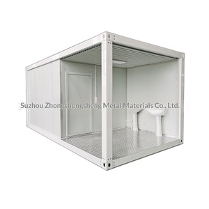 ห้องน้ำเคลื่อนที่แบบตู้คอนเทนเนอร์สำหรับชายและหญิง ห้องน้ำสำนักงาน ห้องประชุมเคลื่อนที่ ทำจากแผ่นฉนวนใยหิน - Product Image 5
