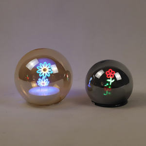 LED Glaskugel Dekoration Weihnachts baum innerhalb Globus Weihnachten Neuheit Kugeln - Product Image 5