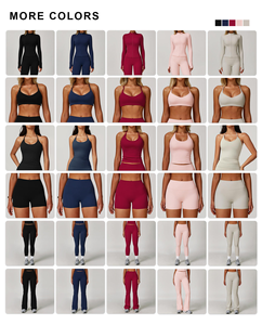 Ensemble <span class=keywords><strong>de</strong></span> yoga trois pièces personnalisé <span class=keywords><strong>pour</strong></span> femmes, <span class=keywords><strong>pour</strong></span> la course en plein air, vêtements <span class=keywords><strong>de</strong></span> <span class=keywords><strong>sport</strong></span> <span class=keywords><strong>de</strong></span> haute qualité, taille plus, vêtements <span class=keywords><strong>de</strong></span> <span class=keywords><strong>sport</strong></span> <span class=keywords><strong>pour</strong></span> la salle <span class=keywords><strong>de</strong></span> <span class=keywords><strong>sport</strong></span>, ensembles d'entraînement - Product Image 4