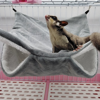 Vente en gros - Nouveauté : Hamac pour petits animaux, lit chaud, nid de cage, accessoires pour hamster, pour petaugeurs et hamsters