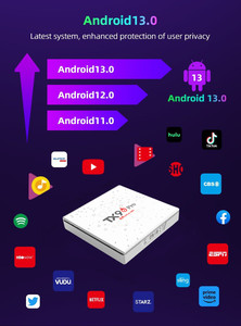 Hộp giải mã truyền hình <span class=keywords><strong>Android</strong></span> cao cấp Allwinner H618 8K 5G Wifi BT5.4 TX90 PRO, chip xử lý lõi tứ, RAM 2GB/ROM 16GB, <span class=keywords><strong>Android</strong></span> 14.0, hỗ trợ độ phân giải 8K, Smart <span class=keywords><strong>TV</strong></span> - Product Image 6
