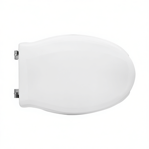 Siège de toilette pour cuvette Pontegiulio Rossari, blanc, longueur 51 cm, charnières à boucle - Product Image 3