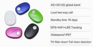 4G LTE Mini boyutu ile GPS izci uzun çalışma süresi su geçirmez IP67 içinde ayakkabı çocuklar için çocuk konum izleme abd'de - Product Image 5