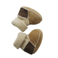 Chaussures d'hiver chaudes pour nouveau-nés et tout-petits, en peau de mouton, à semelle souple, vente en gros, échantillon disponible, Australie