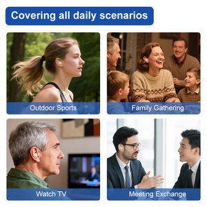 เครื่องช่วยฟังแบบใส่ในหูขั้นสูง พร้อมระบบประมวลผลเสียง 16 ช่อง และเทคโนโลยีลดเสียงรบกวน แบตเตอรี่ใช้งานได้ยาวนาน - Product Image 5