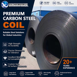 Bobine d'acier au carbone ASTM A1011 SPHD SPHE, déroulée, piquée et huilée, 20 mm, 1500 mm, coupée en bande, pour la construction navale - Product Image 1