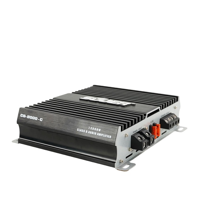 For CB-800D-C 2400W Class D Mono Amplifier with Crossovers for Car Auto Audio Subwoofer