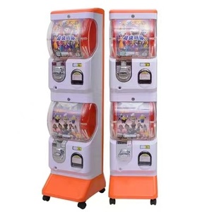 Mini Distributore Automatico a Doppia Funzione per <span class=keywords><strong>Gumball</strong></span> e Capsule a Sorpresa a Sei Colori, a Moneta - Product Image 2