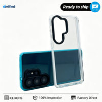 Coque de téléphone intelligente vierge en TPU PC transparente en gros pour impression, fabricant de coques antichoc compatibles avec Samsung S26 S25 S24 Ultra Plus