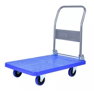 Chariot à main pliable en plastique Prestar avec plateforme et roues pivotantes à 360 degrés pour le chargement et le stockage - Product Image 2