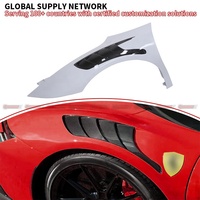Aile latérale en fibre de carbone sèche, style Novi, la plus vendue, pour Ferrari SF90