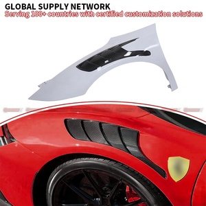 Pièces automobiles en fibre de carbone sèche, best-seller, pour mise à niveau au style Novi, garde-boue latéral pour Ferrari SF90 - Product Image 4