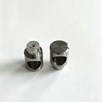 Raccord de tube réglable en acier inoxydable 5/8'' pour main courante d'escalier - Résistant à l'eau et à la rouille - Garantie 1 an