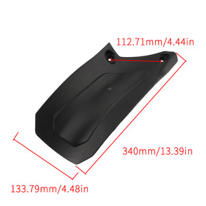 Deflector de agua trasero Zuqing QM105 para motocicleta KTM EXC 2016-2023 - Product Image 2