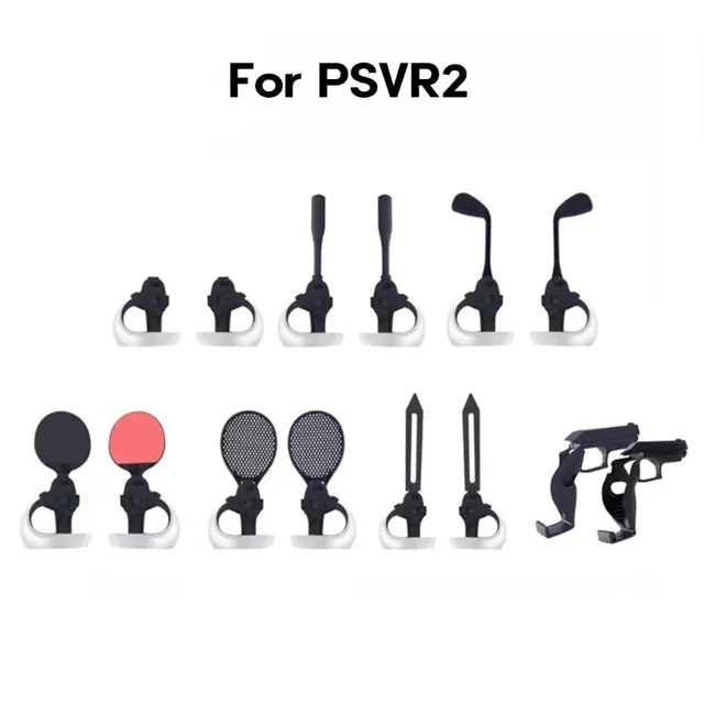 14 in 1 for PSVR2 Controller Motion Sensing Full Potential Enhanced Sports racket + lightsaber set VR accessories