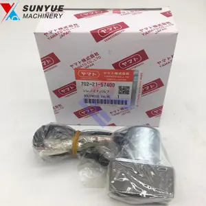 Yamato suku cadang ekskavator asli Jepang katup Solenoid 702-21-57400 702-21-55901 7022157400 7022155901