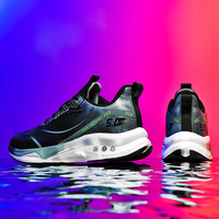 Chaussures de sport pour hommes sur mesure, extra grandes, US 15 16 EUR 49 50, en cuir microfibre respirant, baskets de course, chaussures de sport pour hommes