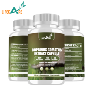 Oem Service Vitamine Coprinus Comatus Extract Capsule Hoge Kwaliteit En Puur Natuurlijke Coprinus Comatus Extract - Product Image 3